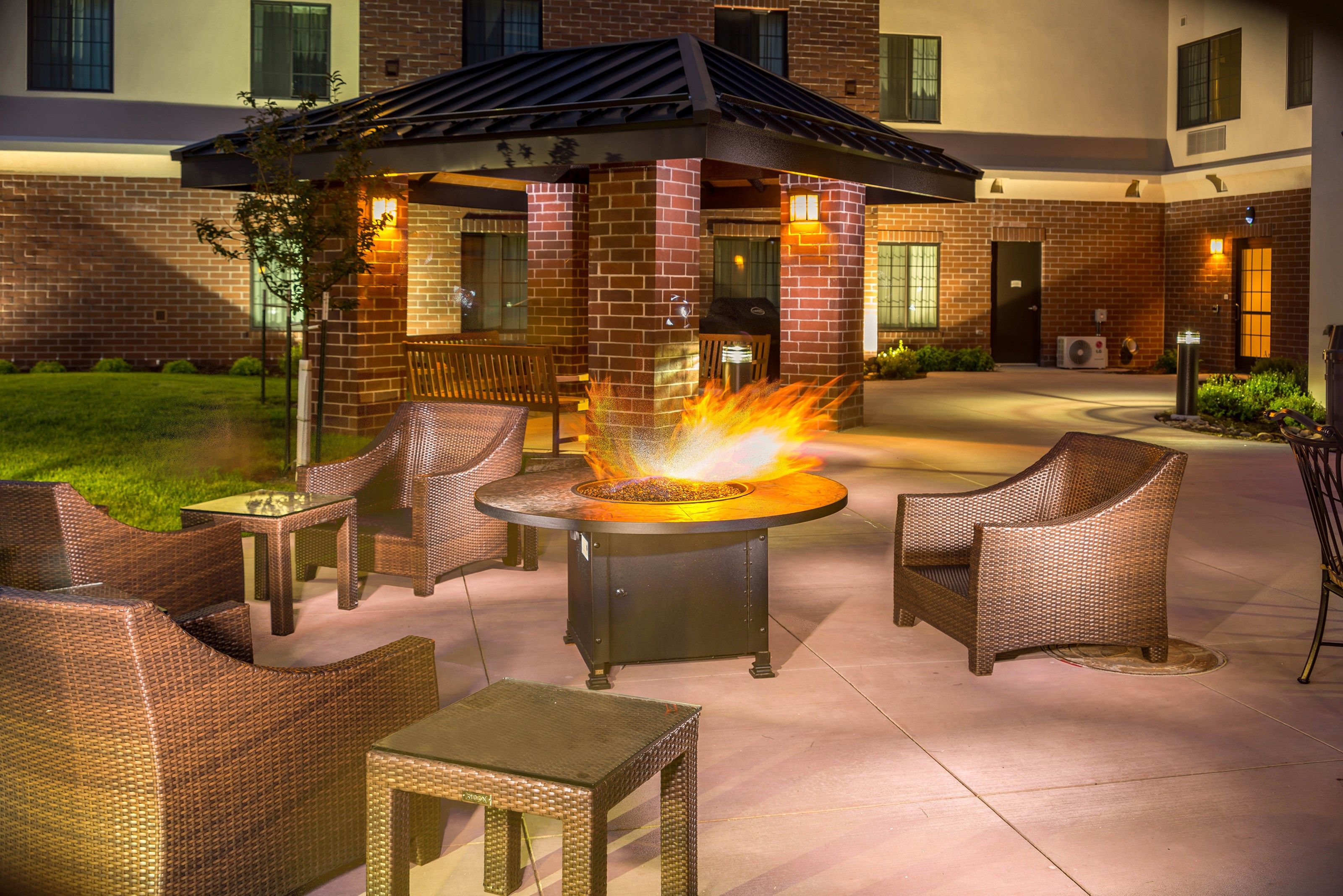 image Gather around the outdoor firepits!