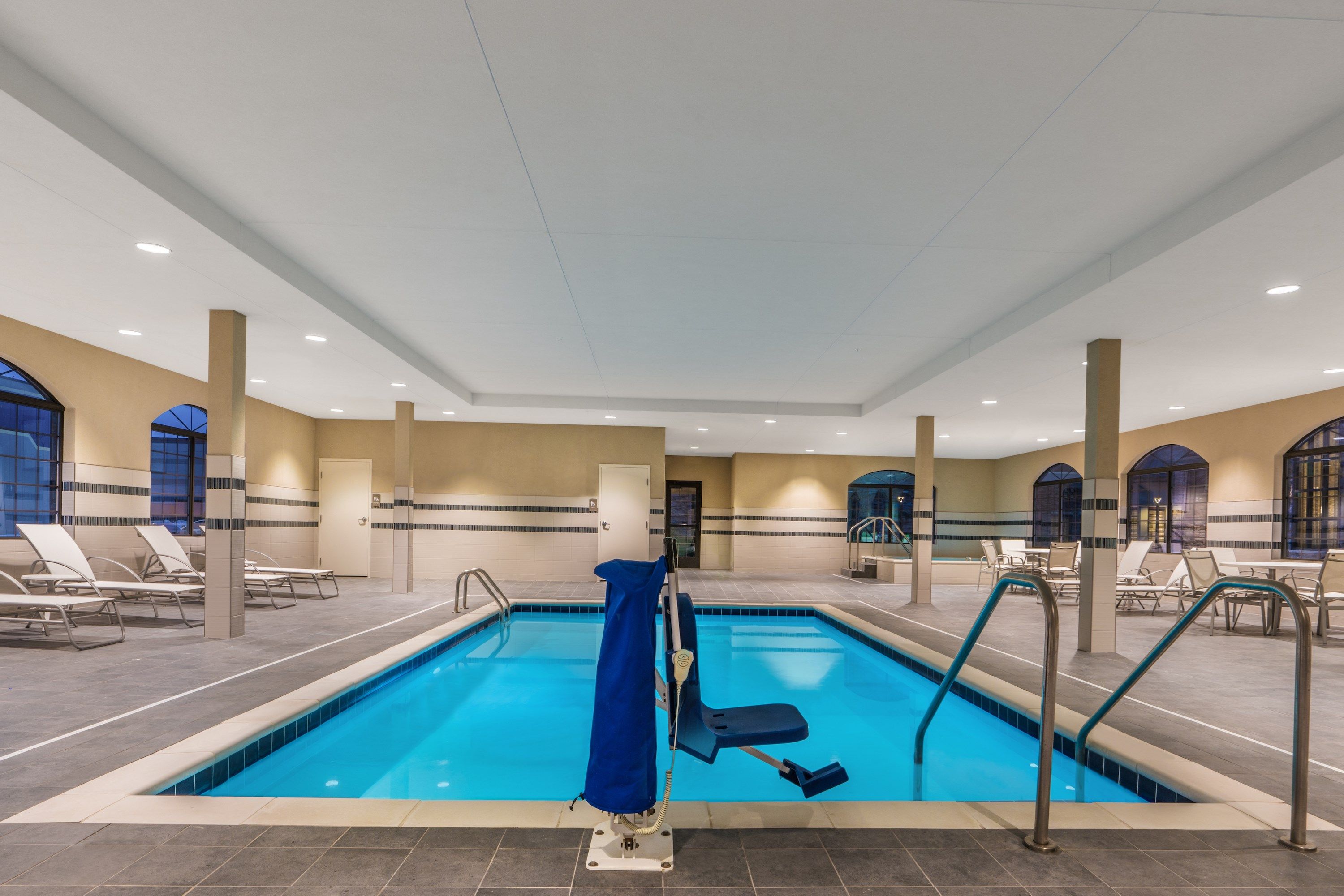 image The pool features accessible amenities.