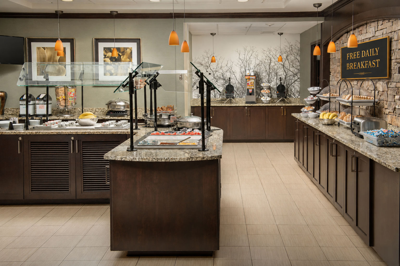 image Complimentary hot breakfast served fresh every morning.