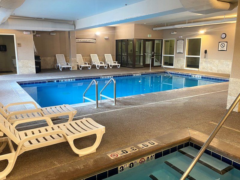 image Take a refreshing dip in the indoor pool, perfect for a relaxing escape any time of the year.