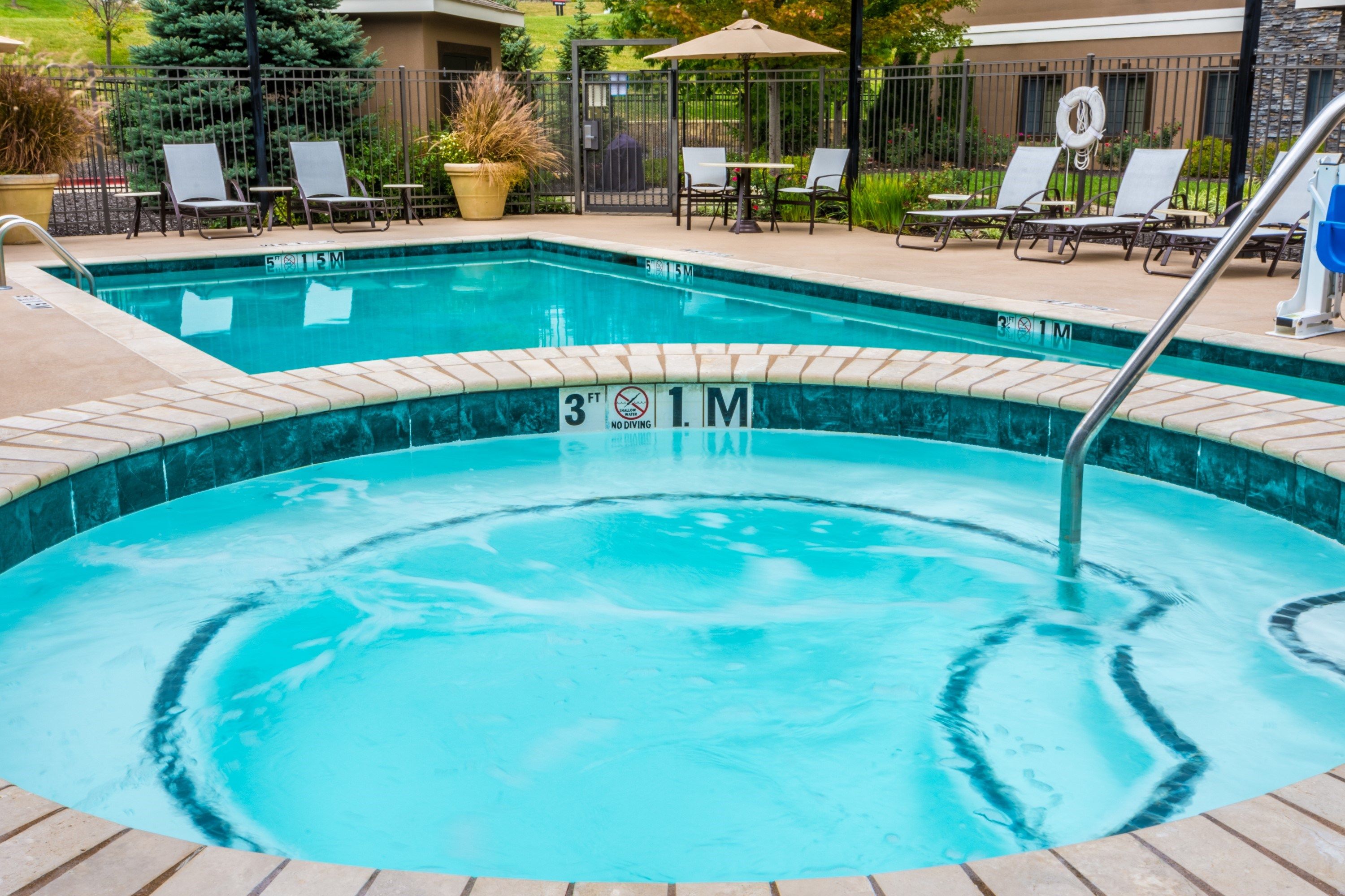 image Enjoy the hot tub.