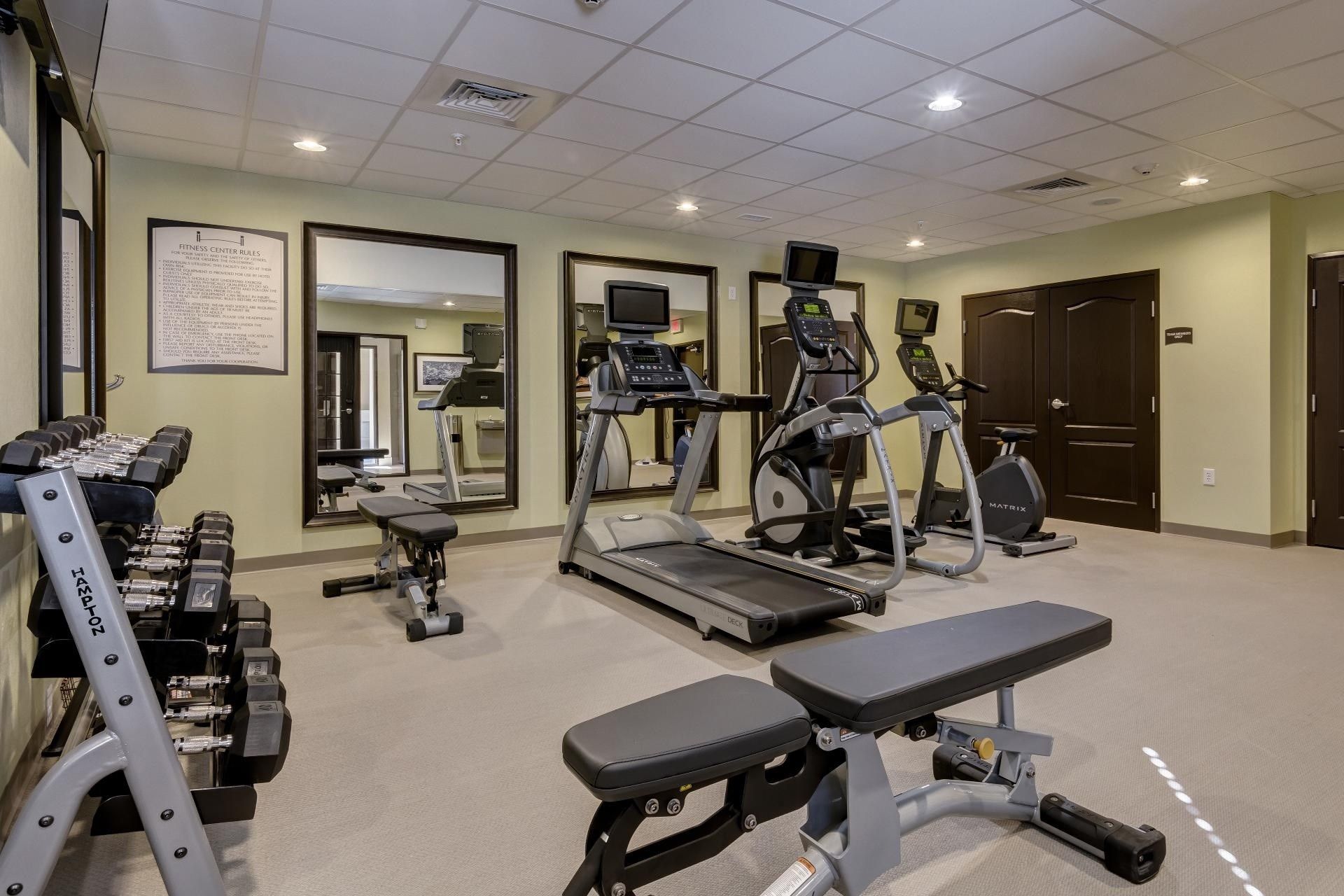 image On-site gym access.