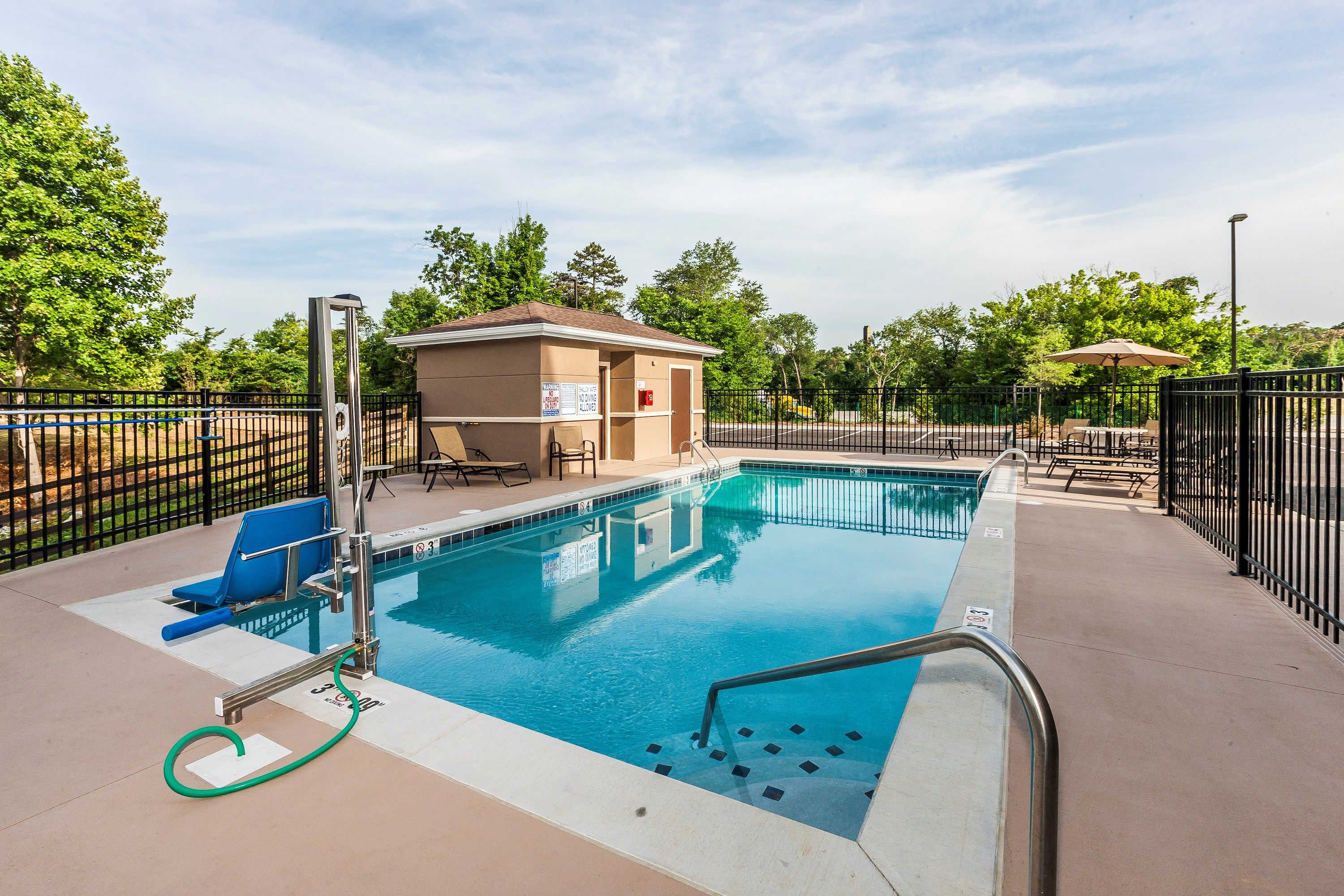 image Take a dip in the seasonal outdoor pool.