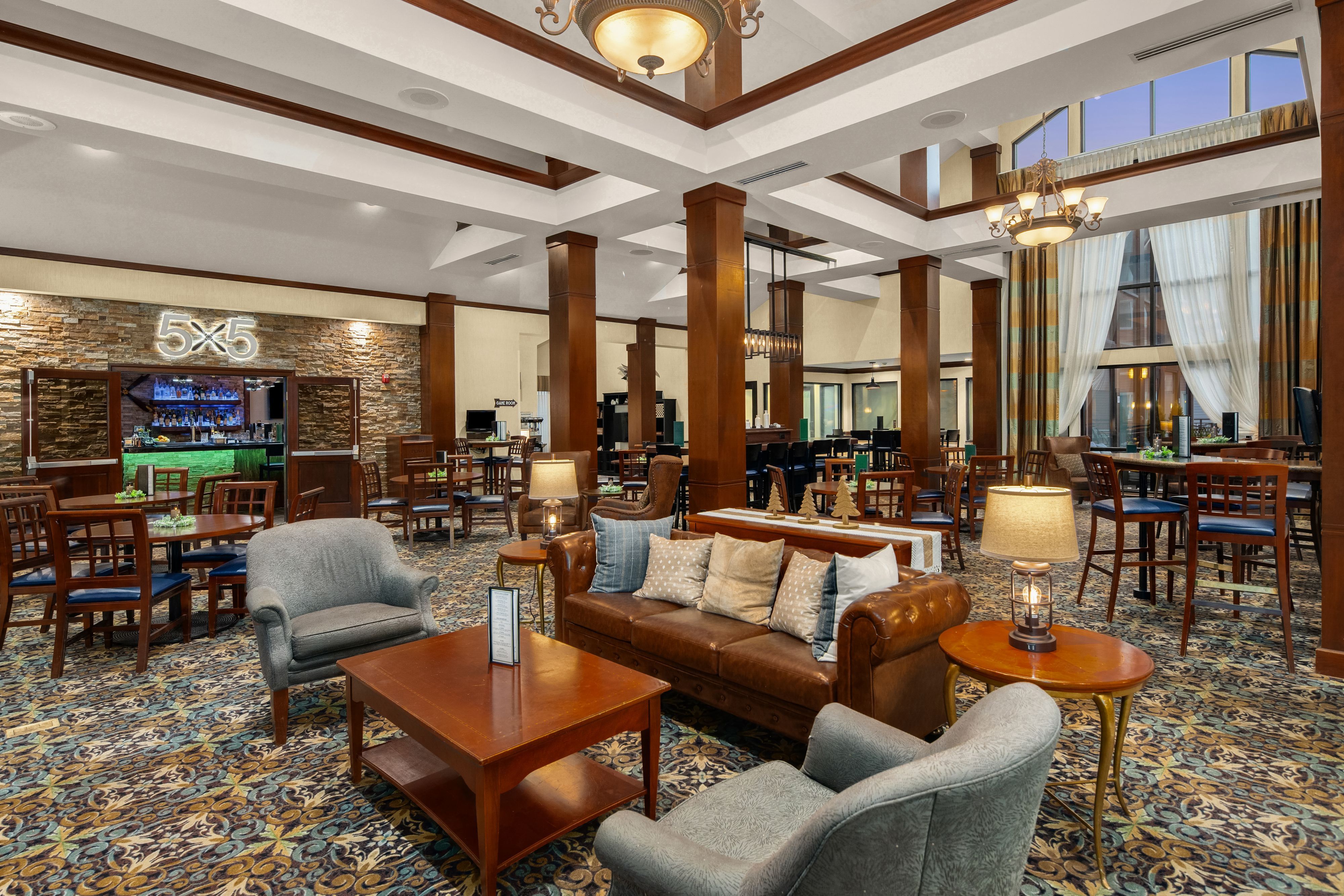image Savor the complimentary breakfast buffet in the open dining area each morning