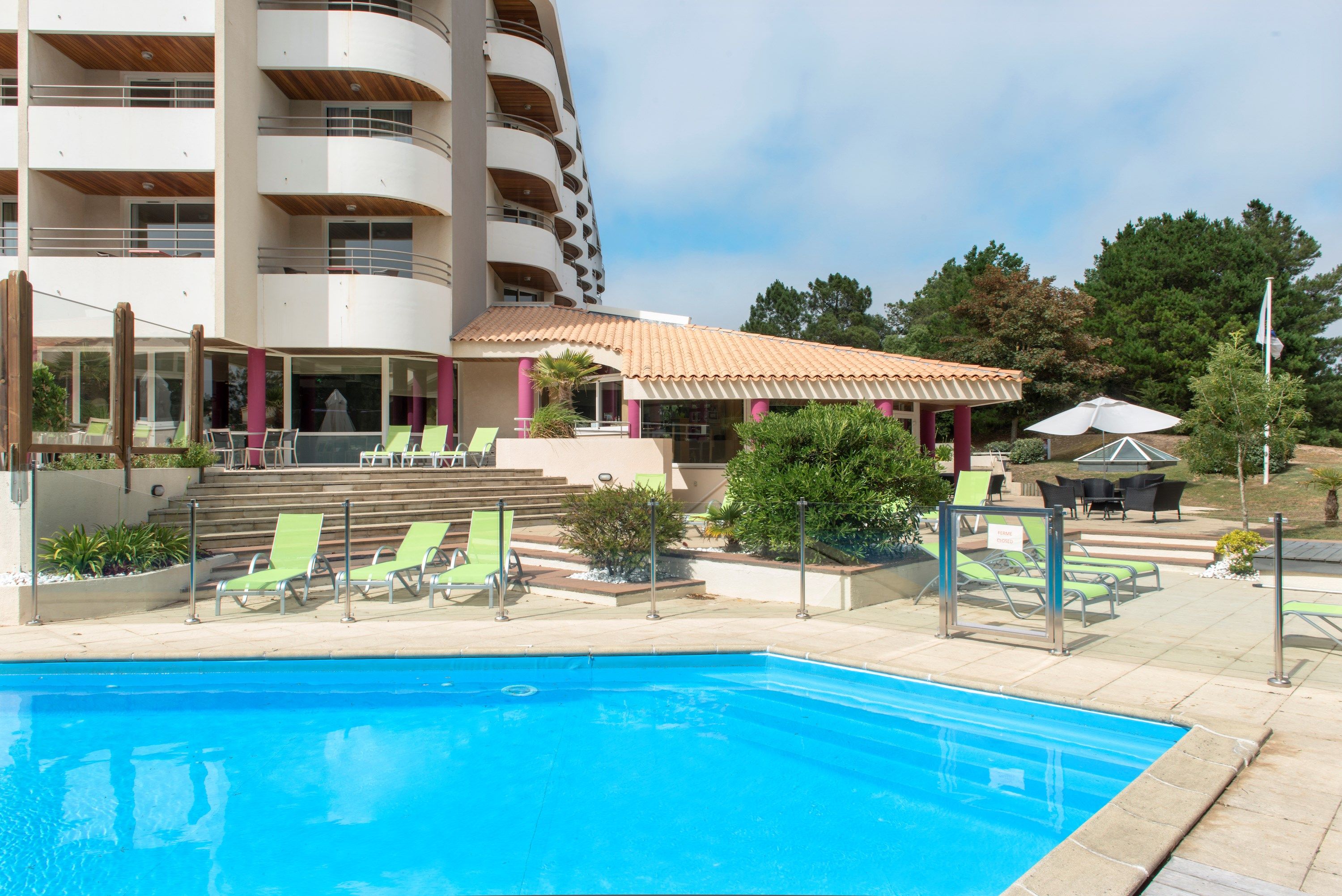 image Take in gorgeous views while lounging around the on-site outdoor pool.