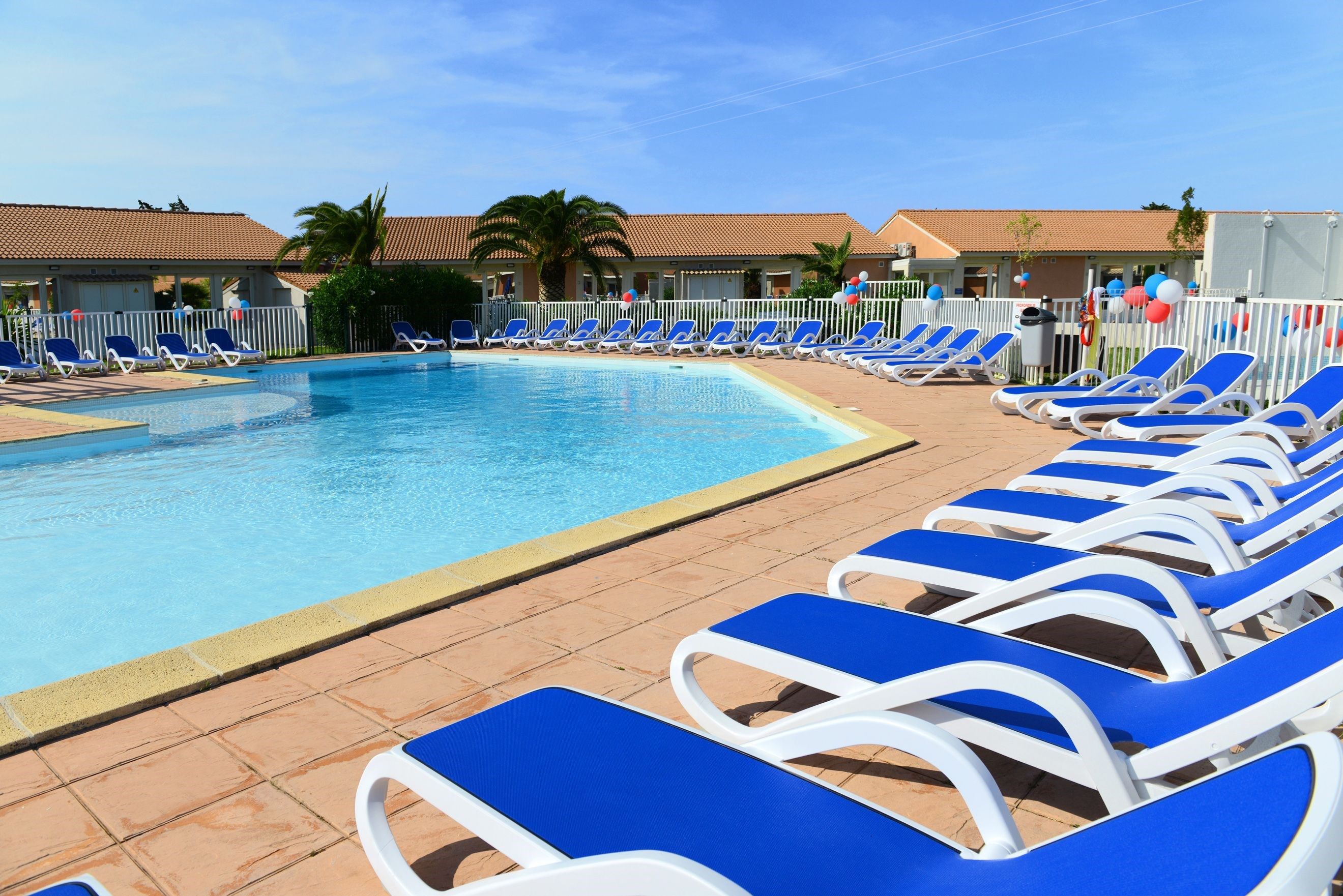 image Take a dip in the shared outdoor pool.