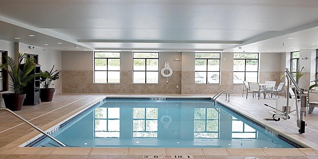 image Spend time with family and friends in the indoor pool.