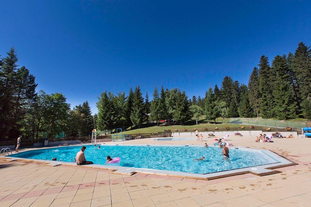 image Cool off in the shared municipal pool.