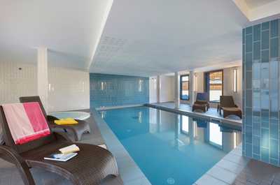Spend time with family and friends in the indoor pool.