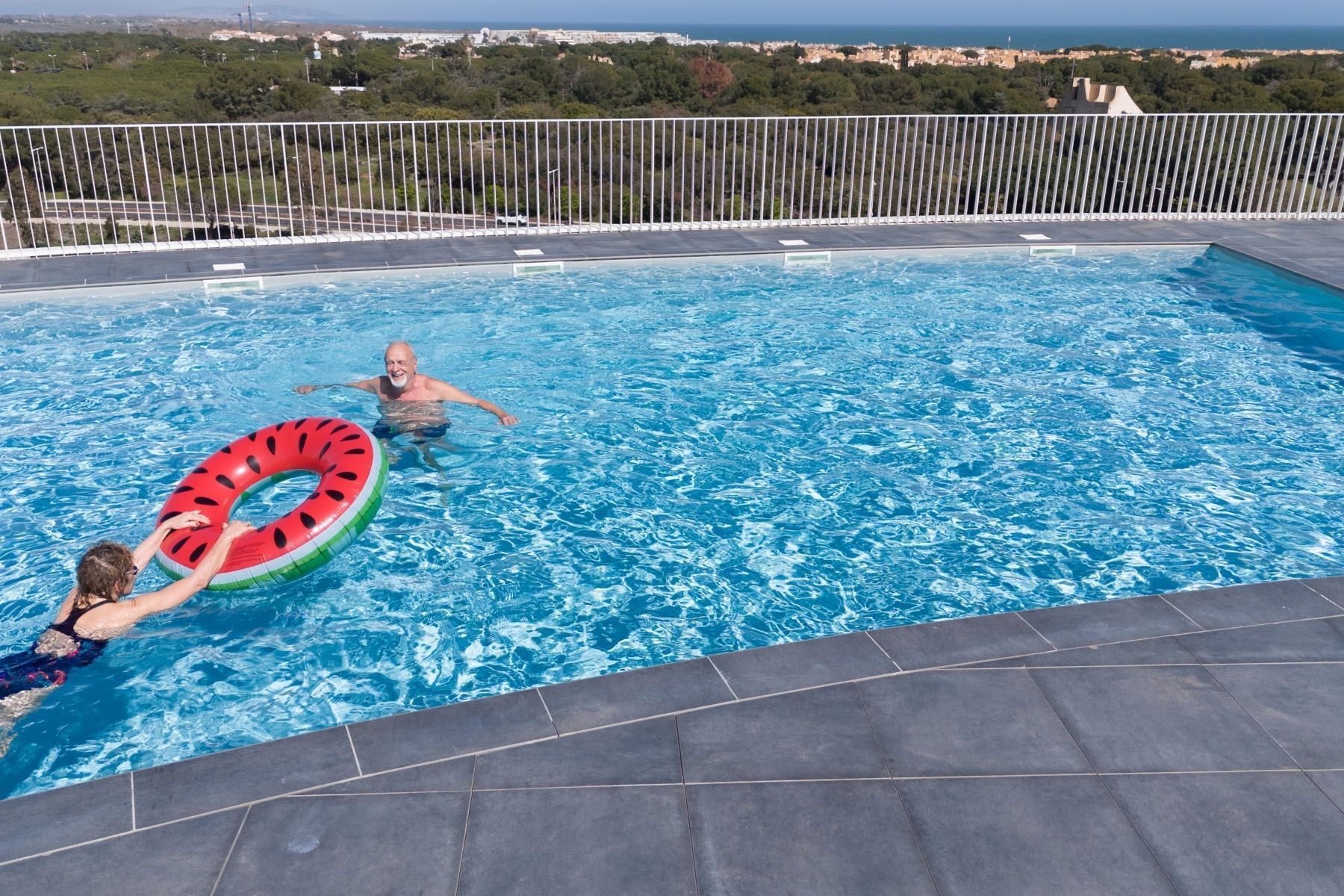 image You'll love our outdoor swimming pool.