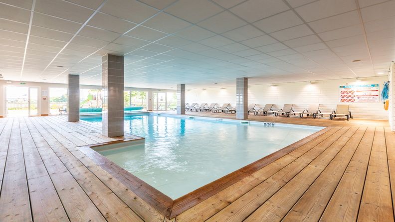 image Fancy a swim? Take a dip in the indoor pool.