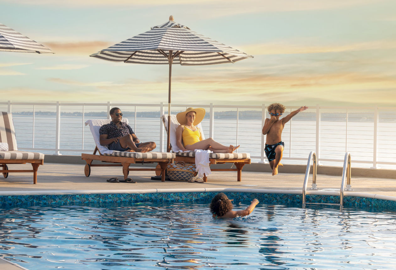 image Delight in simple summer pleasures with splashes, laughter, and time that seems to pause.
