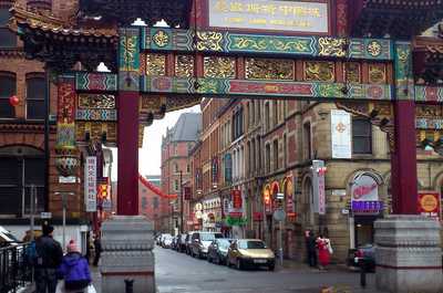 Manchester’s Chinatown is the second largest in the UK and features a variety of restaurants, supermarkets and shops.