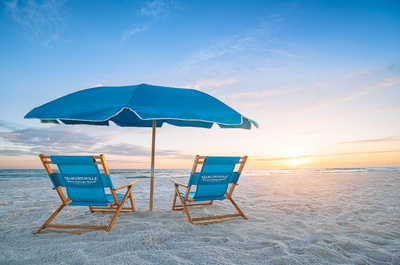 Unwind in beachfront bliss with our cozy seaside loungers.