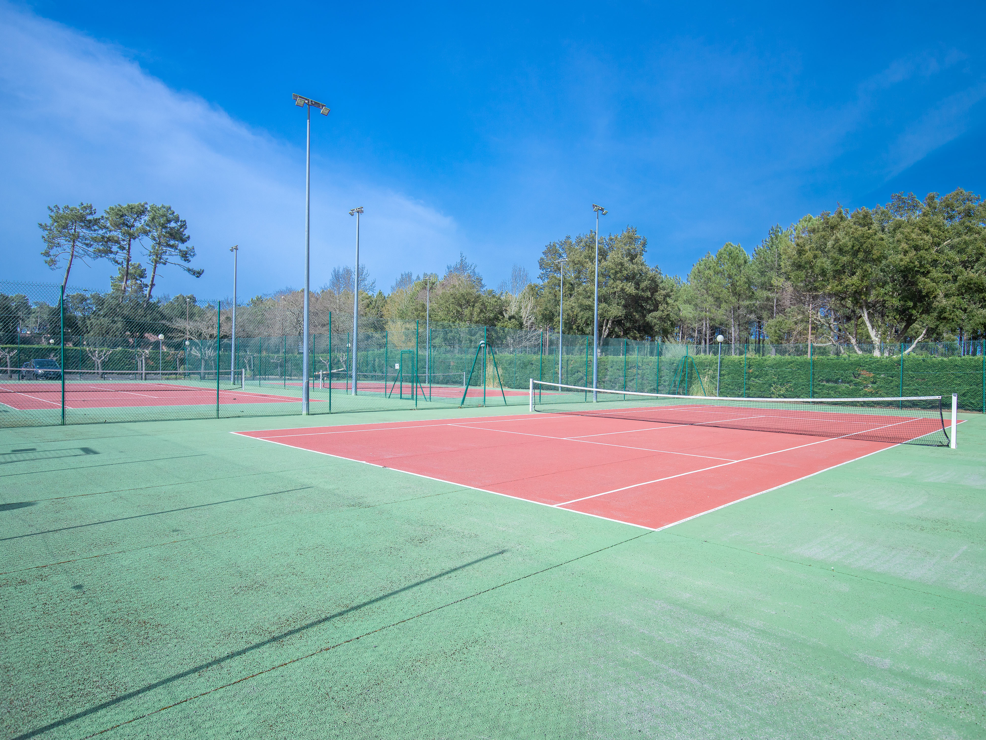 image Challenge your friends at our tennis courts - game, set, match!
