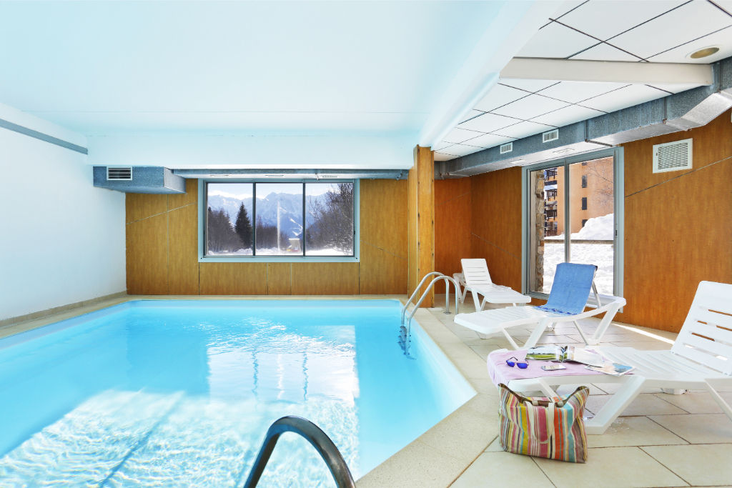 image Fancy a swim? Take a dip in the indoor pool.