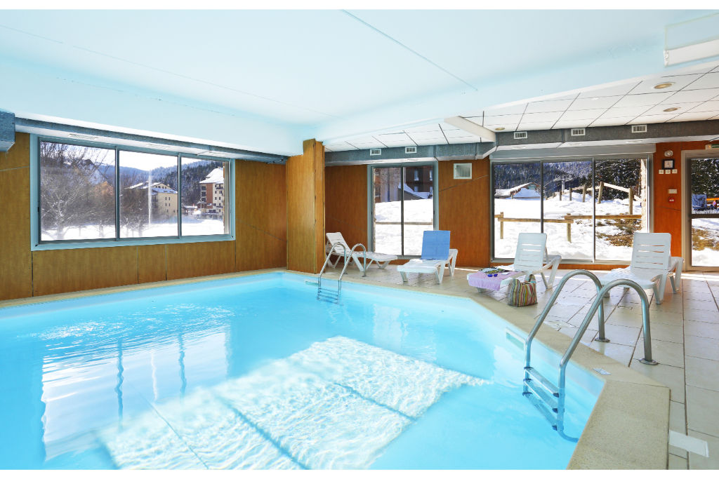 image Spend time with family and friends in the indoor pool.