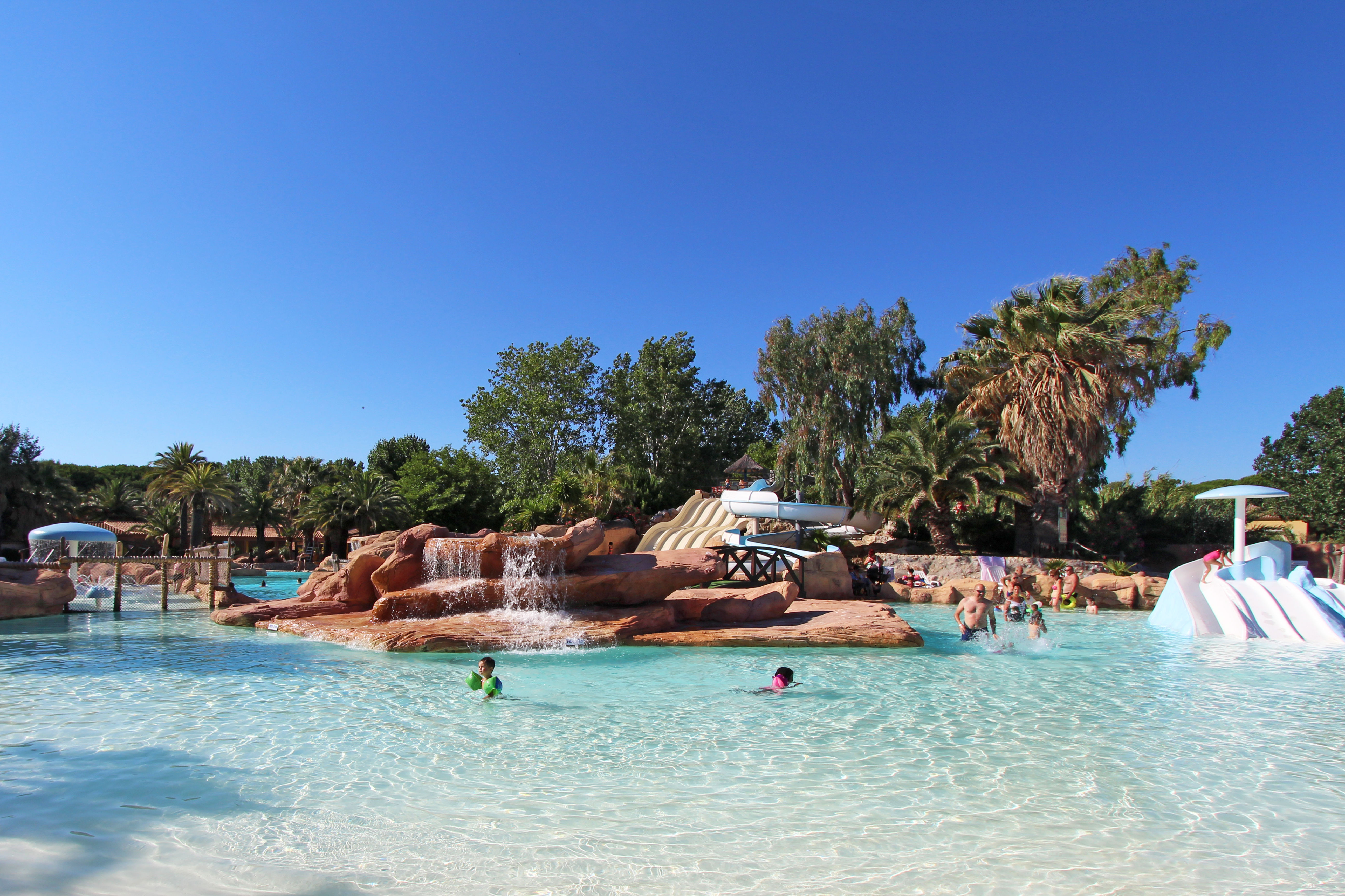 image Expansive shallow pool area, perfect for children to splash and play safely.