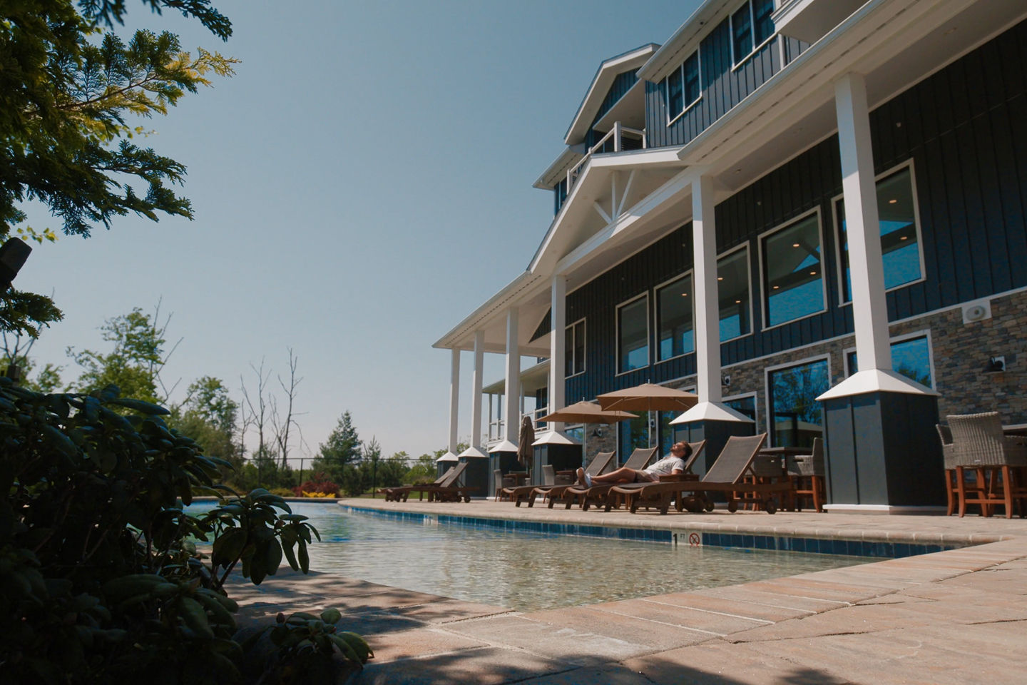 image Spacious outdoor lounge area with comfortable seating. Ideal for soaking up the sun and enjoying the view.