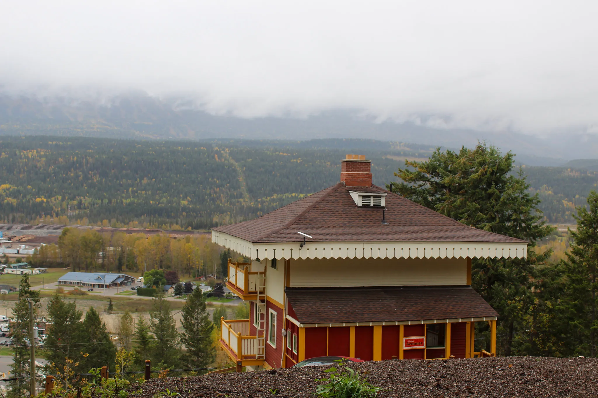 image Welcome to Chalet Aemmer, a gem built between 1910-1912, offering breathtaking views of the Canadian Rockies and a legacy tied to the pioneering Swiss guides.