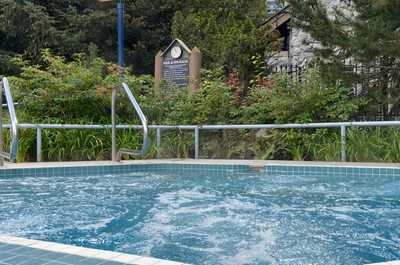 Refreshing jets in the hot tub, perfect for a summer day.