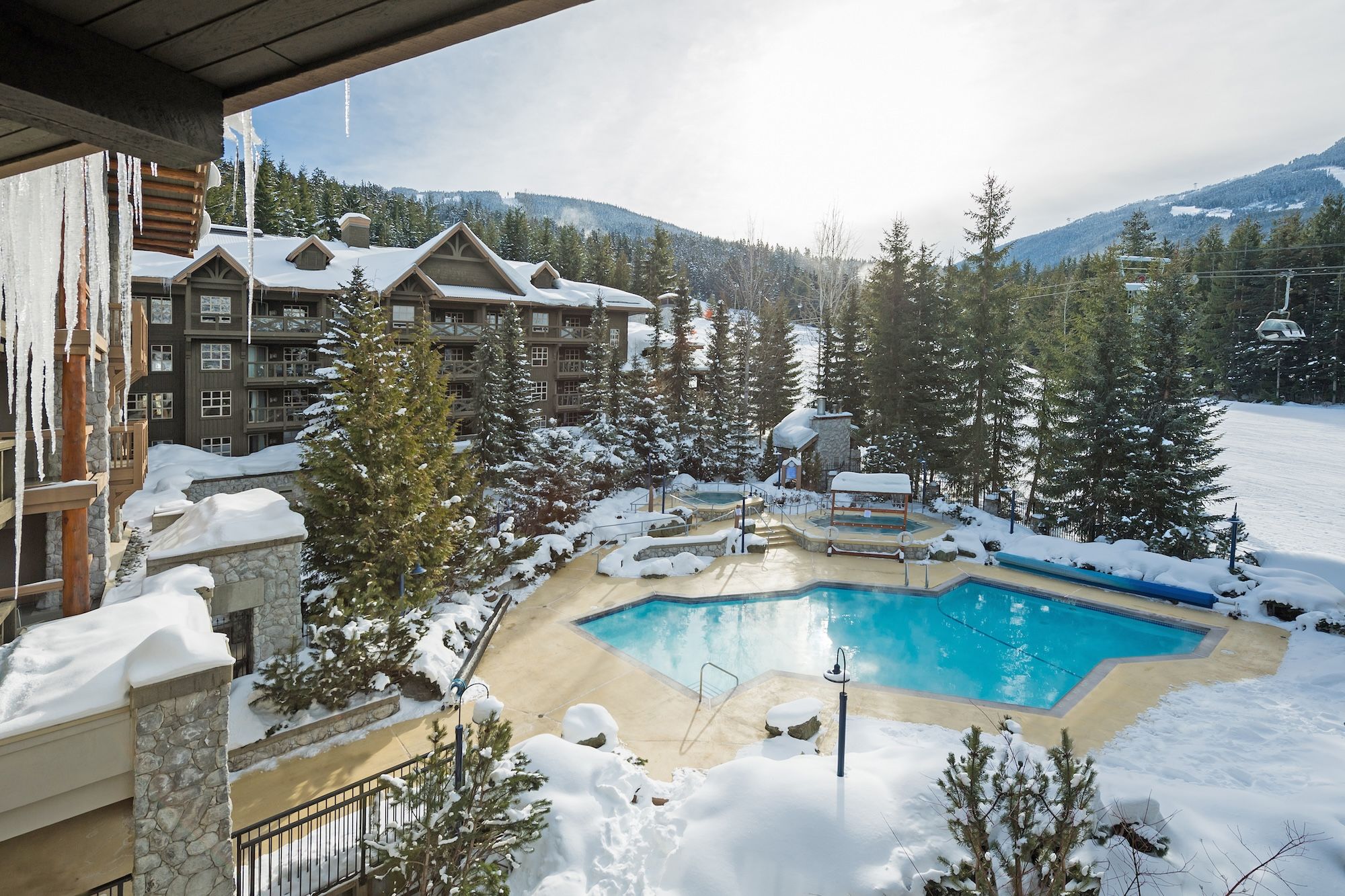 image Ski-in, ski-out with breathtaking winter views and a heated pool.