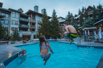 Year-round pool fun—perfect for both summer and winter.