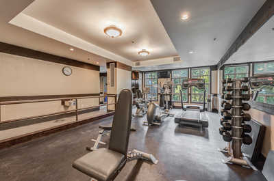 Fully equipped fitness center to keep you active during your stay.
