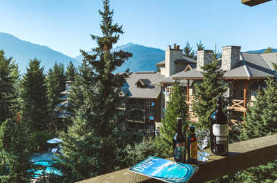 Stunning summer views from your private balcony.