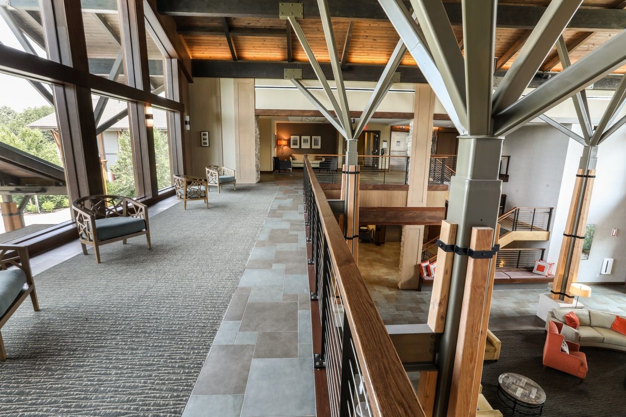 image A peaceful walkway lined with rustic details, offering a perfect blend of charm and relaxation.