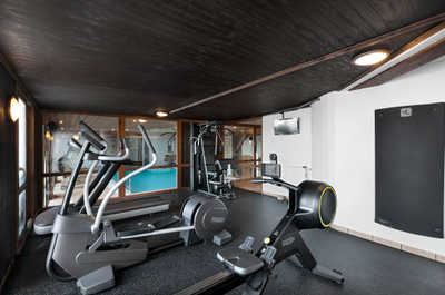 Work up a sweat in the modern fitness center, equipped with everything you need to stay active during your stay.