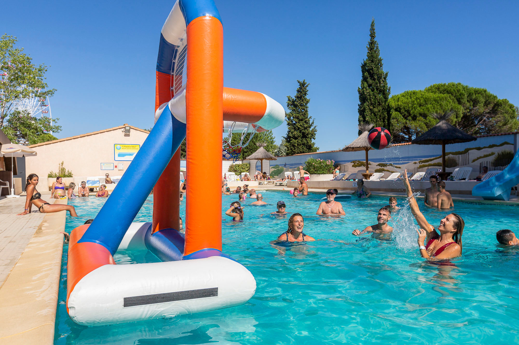 image Have a blast with fun pool games and inflatable activities, perfect for all ages!