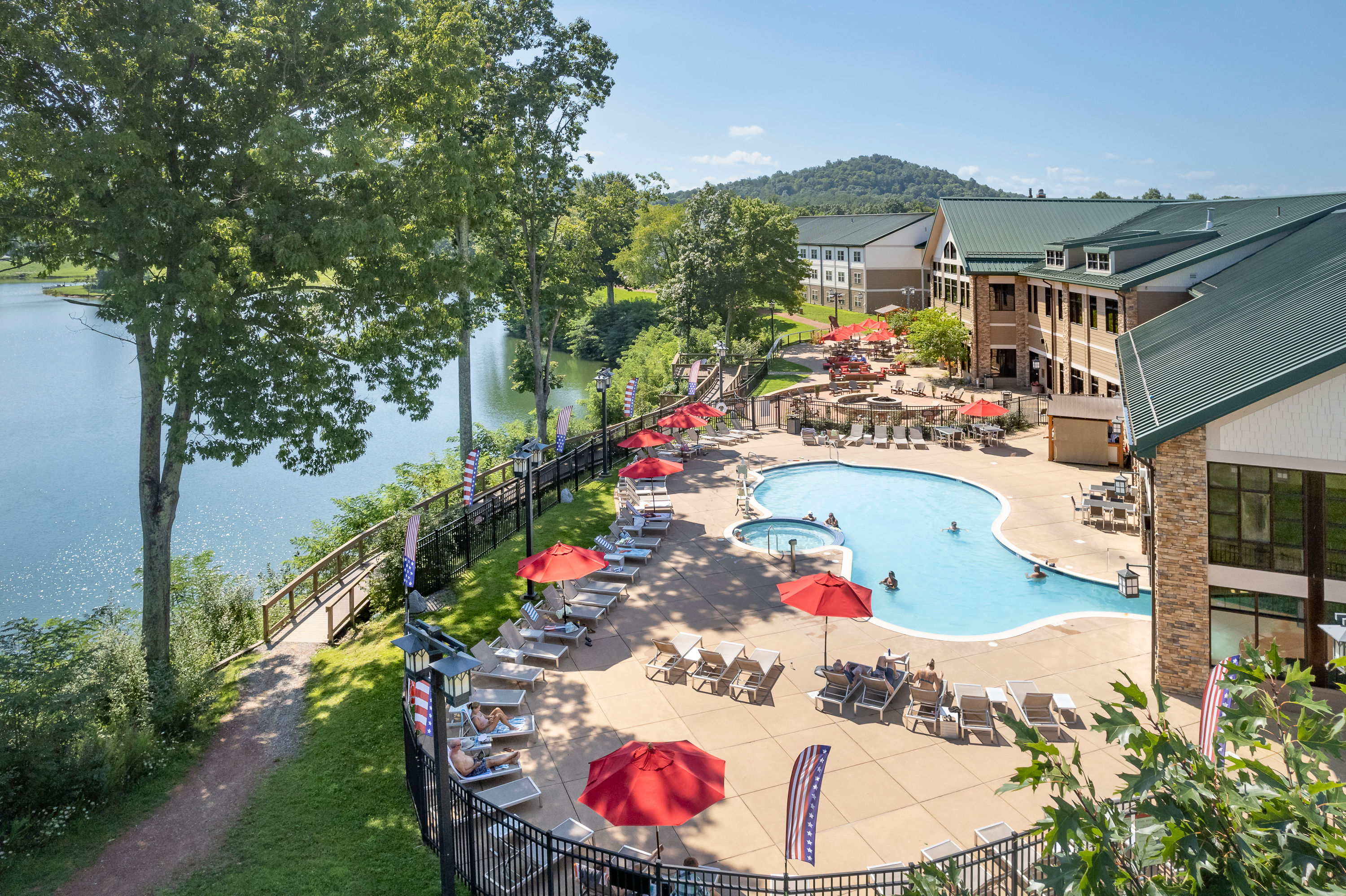 image Lakeside serenity meets mountain charm, offering an unforgettable stay in the heart of West Virginia's natural beauty.