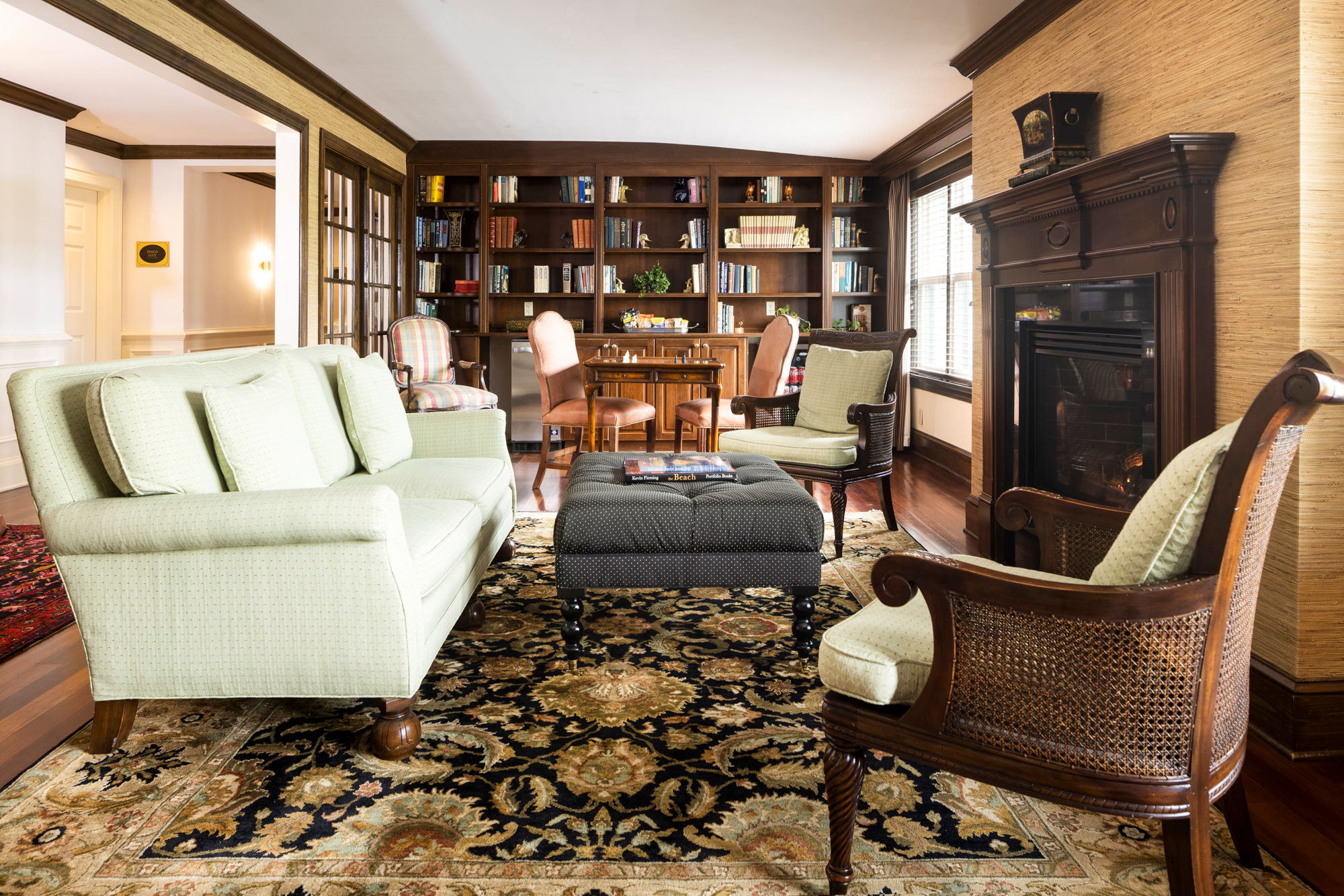 image Classic style meets warm hospitality in this thoughtfully designed gathering space.