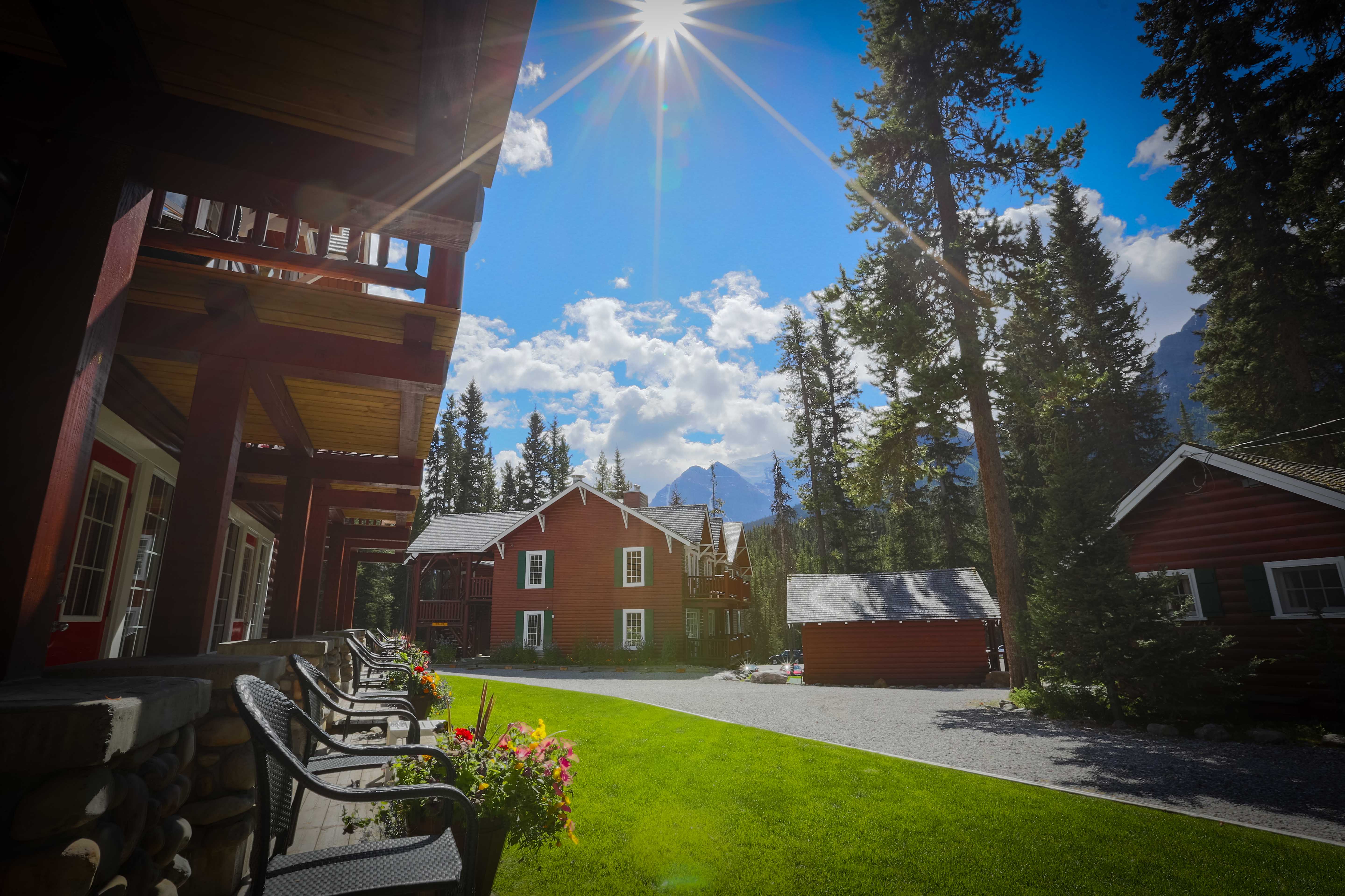 image Towering pines, blue skies, and the warmth of a classic mountain lodge make for an unforgettable escape.
