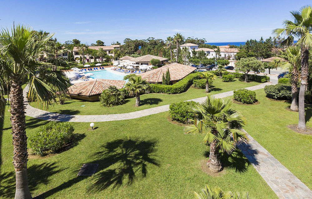image Wake up to views of vibrant gardens and the Corsican coastline from your private balcony or terrace.