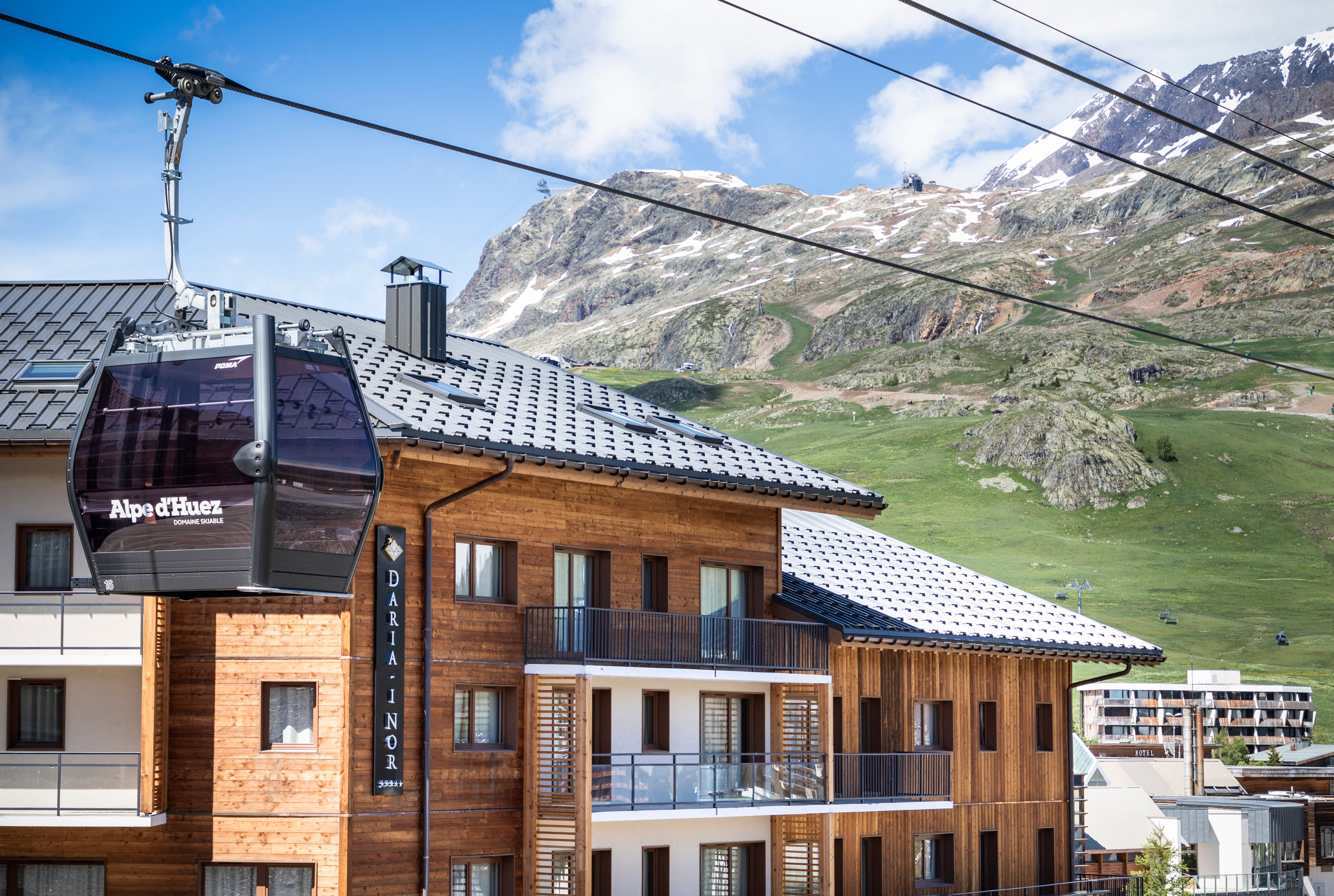 image Mountain gondola passes right by the residence, offering instant access to the slopes.