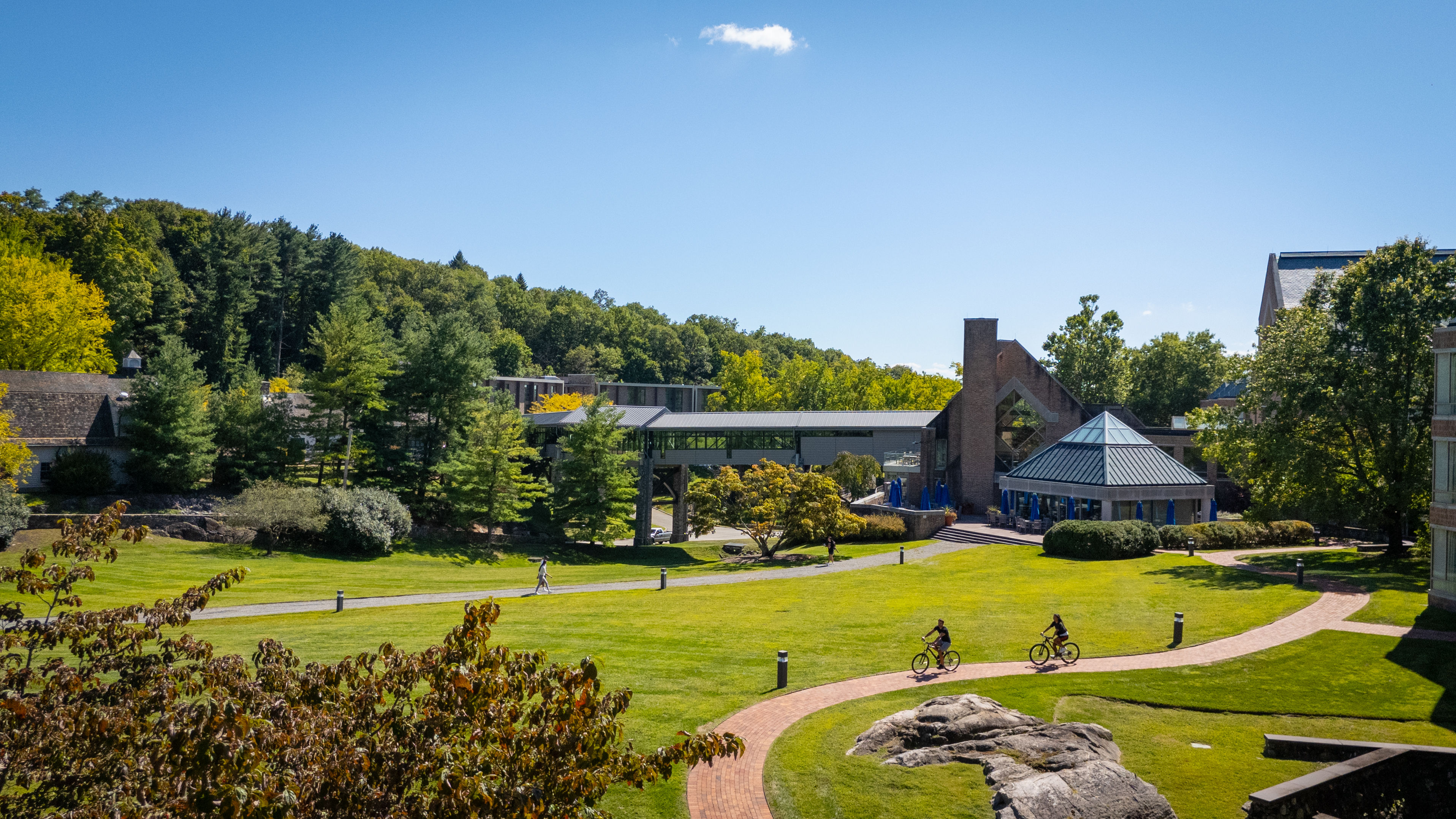 image Beautifully landscaped grounds invite long walks, bike rides, quiet reflection, and moments of discovery.