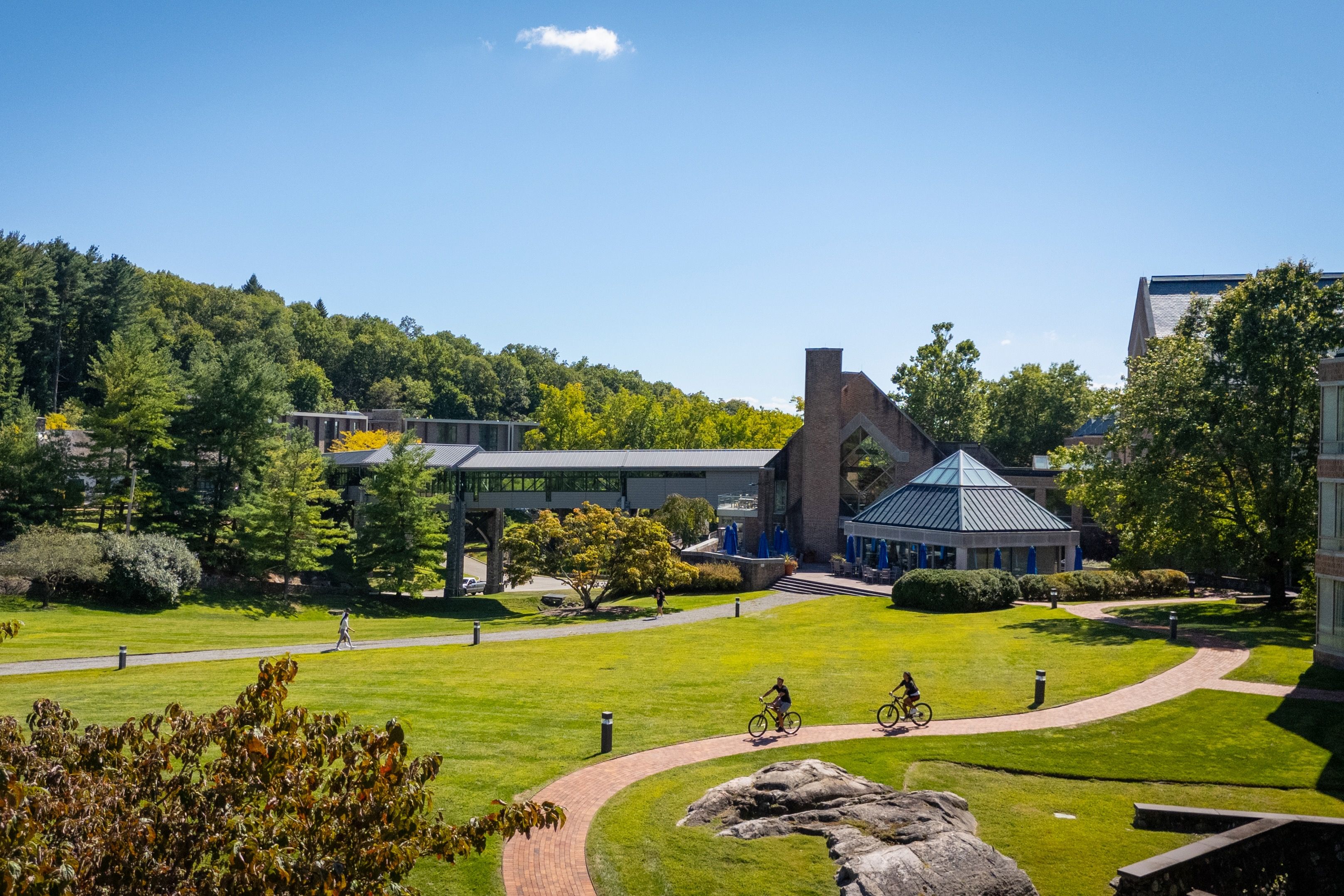 image Beautifully landscaped grounds invite long walks, bike rides, quiet reflection, and moments of discovery.