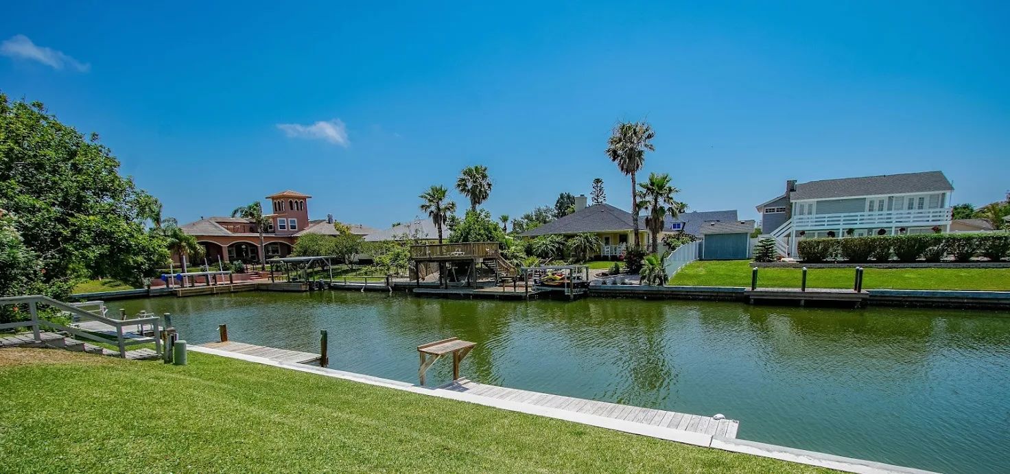 image Tranquil canal views surround the peaceful residential setting at Puente Vista.