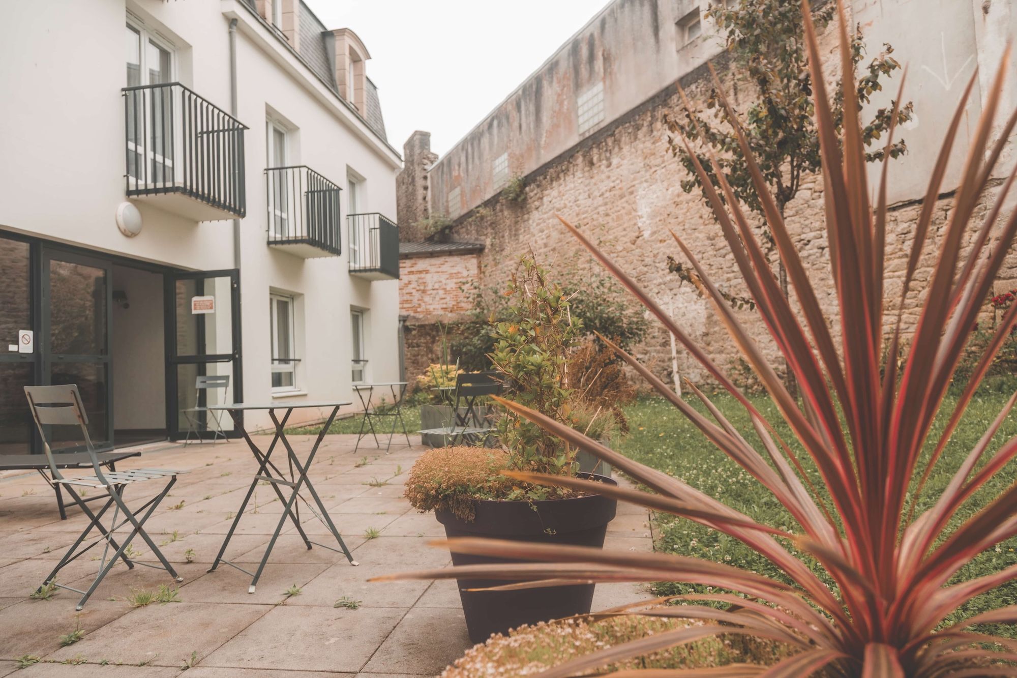 image Clean and functional interiors provide a comfortable base for exploring historic Quimper.