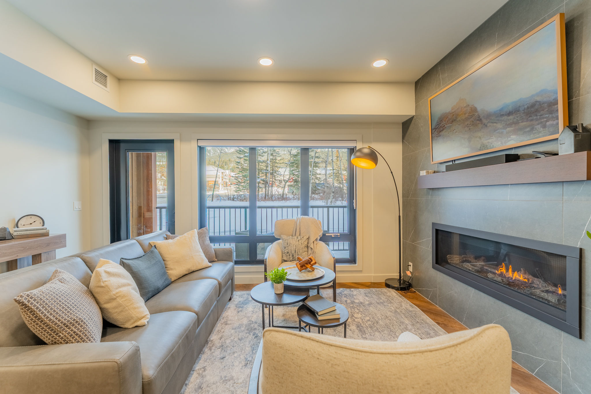 image Relax in warm, stylish comfort after a day outdoors.