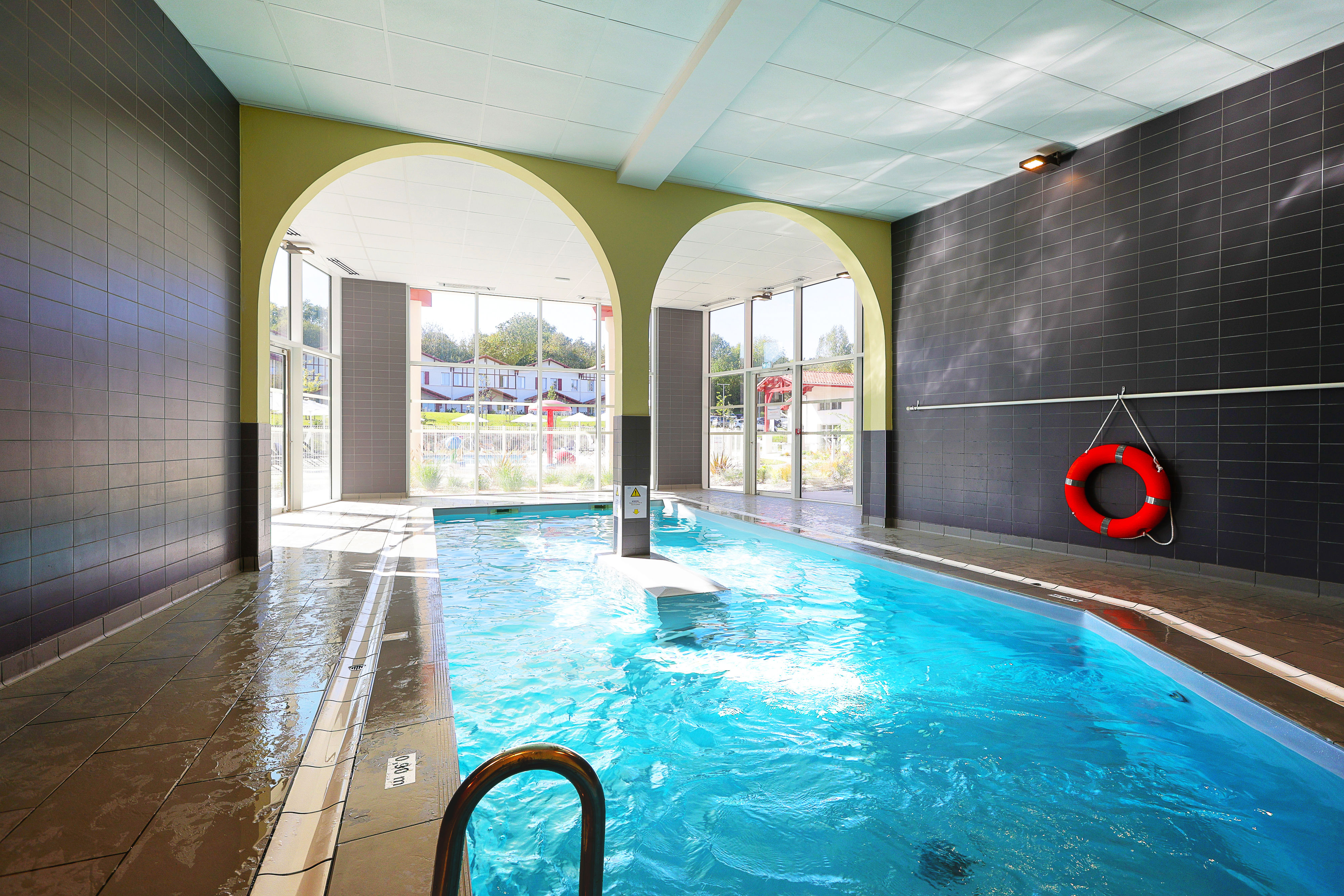 image Rain or shine, the indoor heated pool keeps the fun going — perfect for a morning swim or a quiet dip away from the summer crowds.
