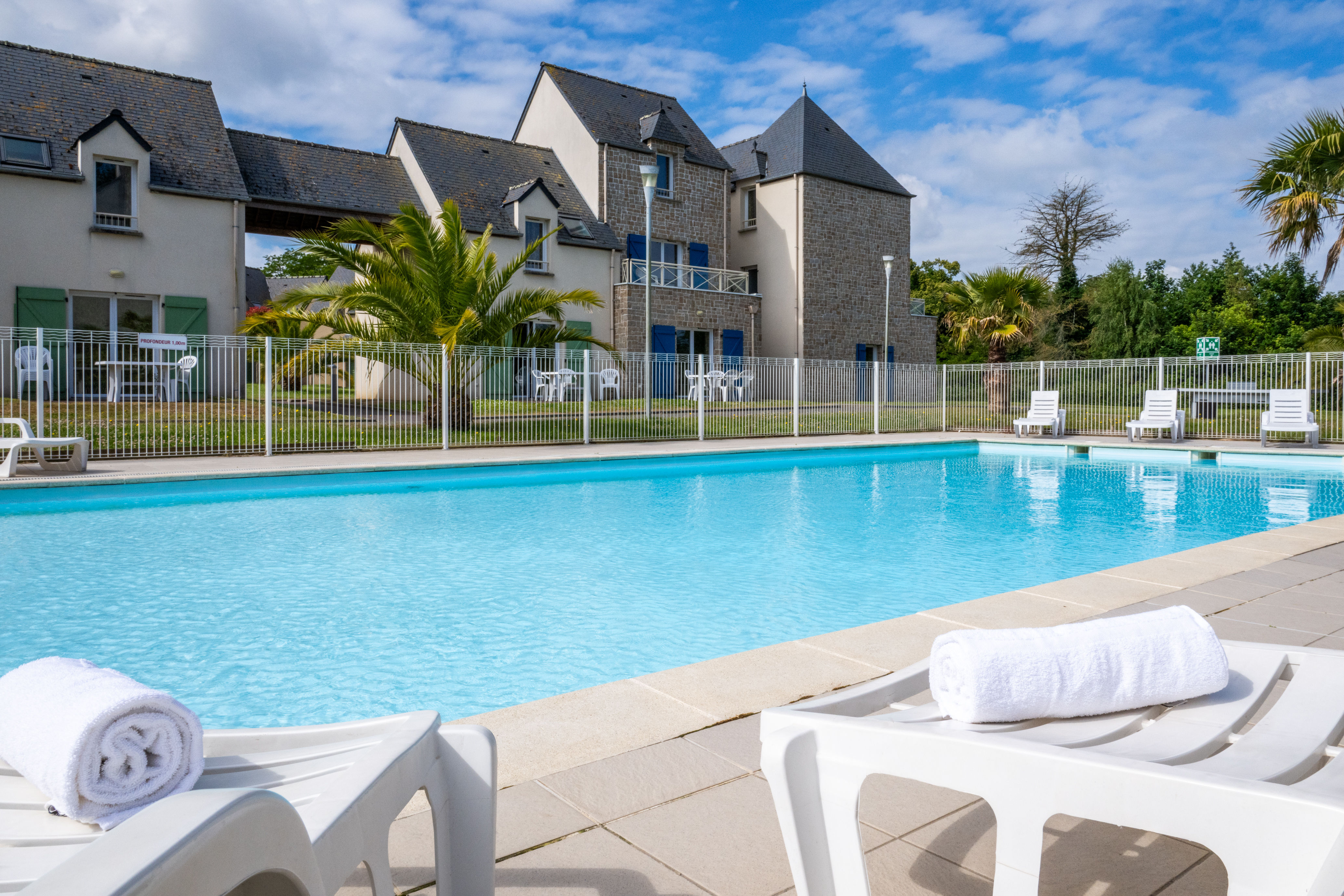 image  Take a dip in the outdoor heated pool, open from April to late September, weather permitting.