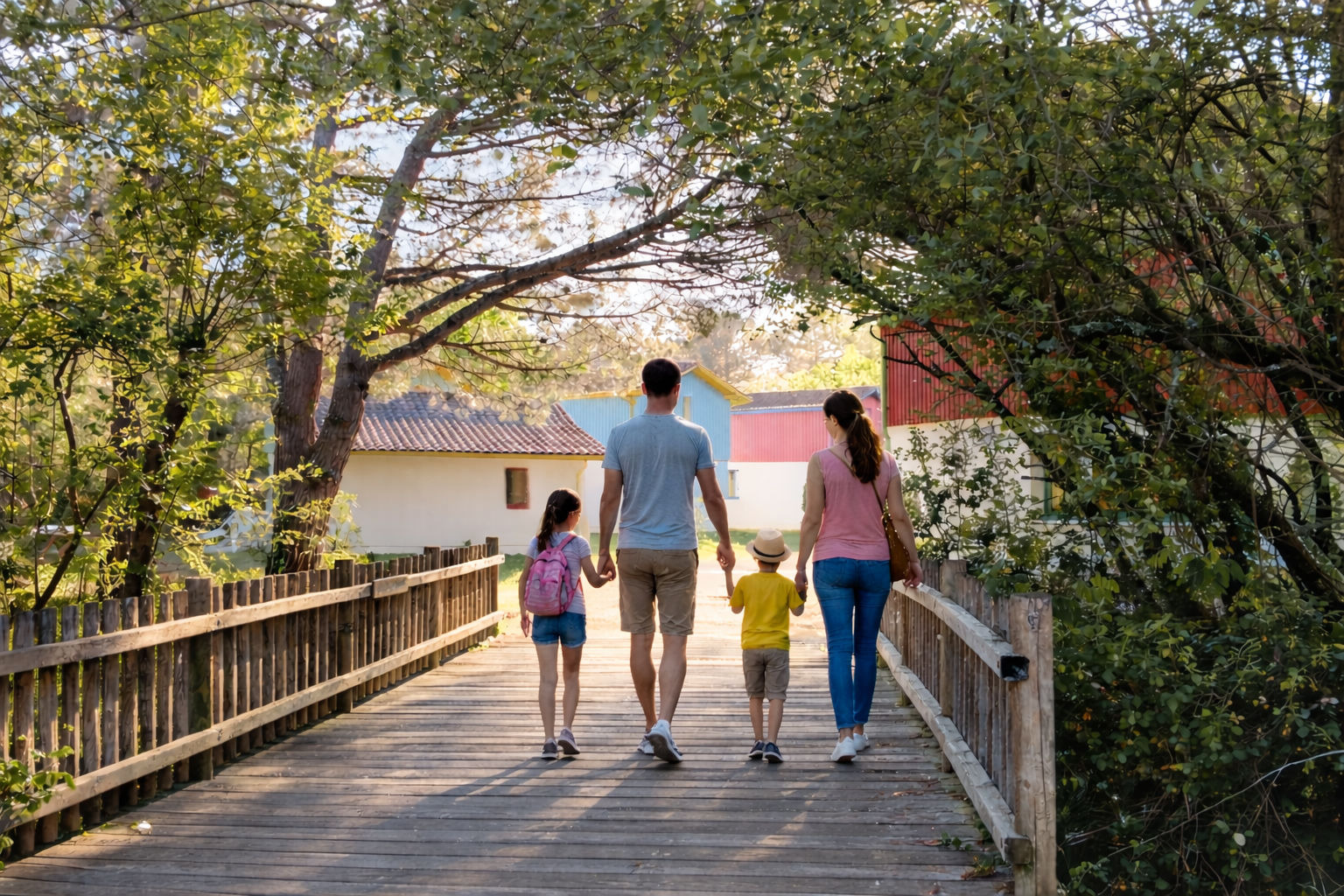 image Follow the peaceful footpath through the pines and you'll reach the Arcachon Bay beach in just a 10-minute walk from the residence.