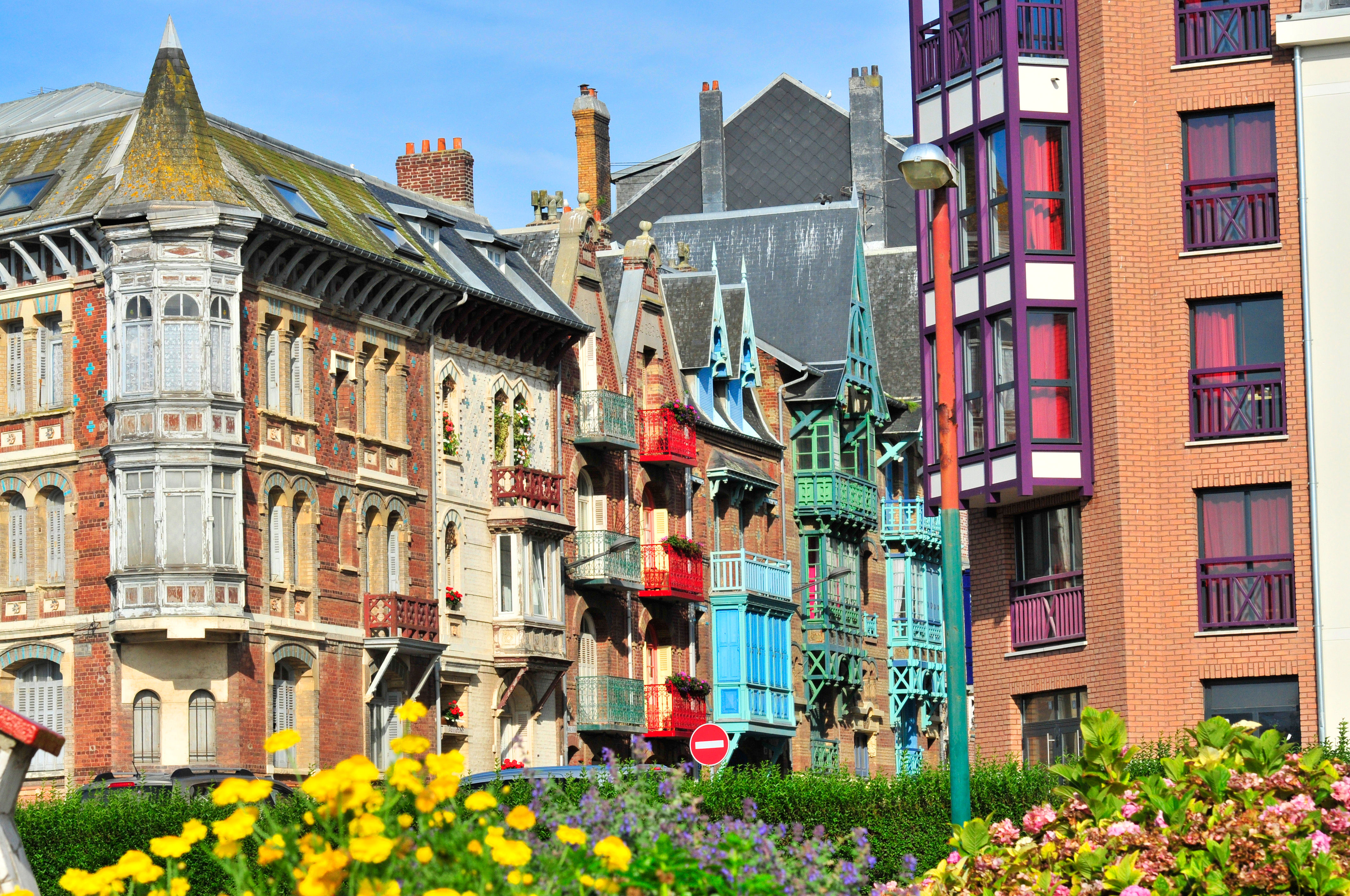 image Belle Époque architecture lines the market square right outside — grab a coffee from one of the nearby shops