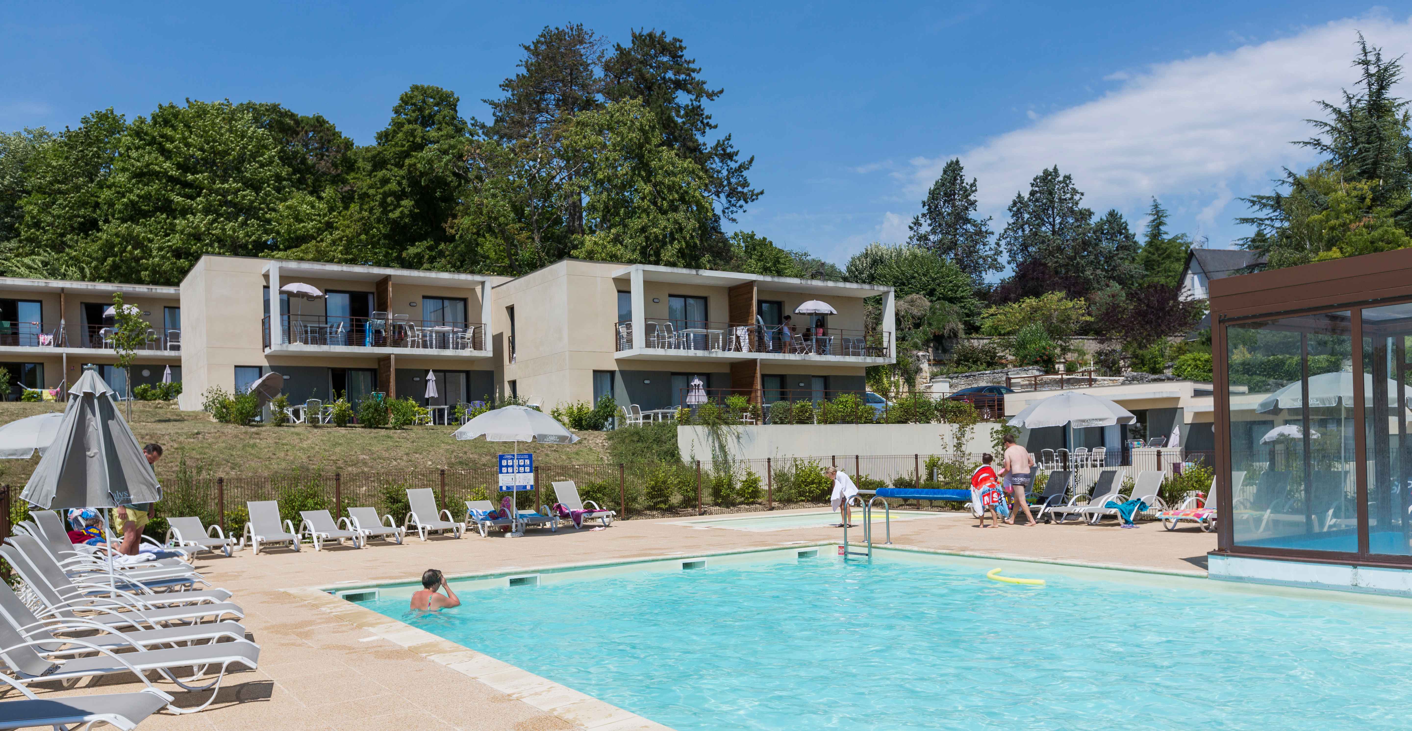 image Soak up the Touraine sunshine poolside at your peaceful retreat in the heart of Chinon wine country.