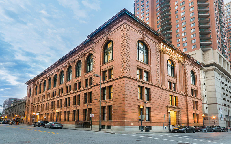 image Charming brick exterior blends historic elegance with modern amenities.