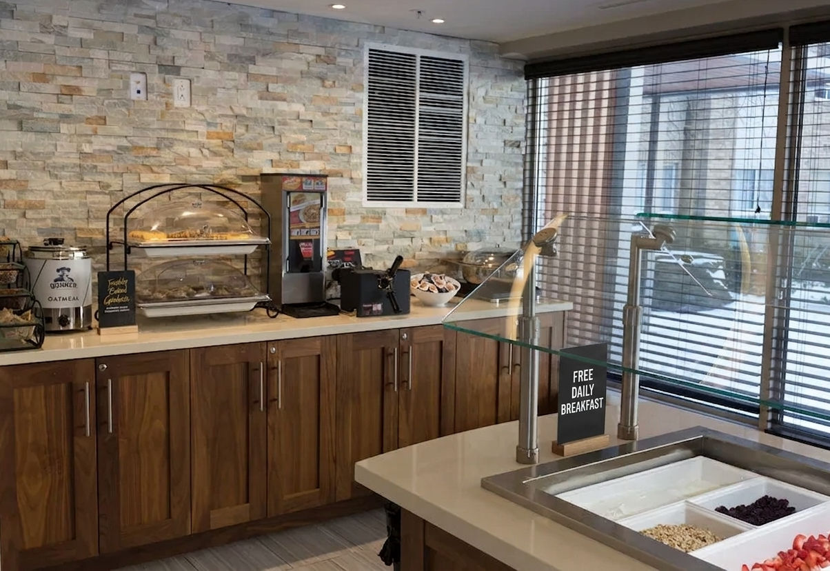 image Free daily breakfast included for your stay - featuring fresh daily selections!