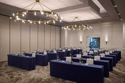 Bright, modern conference rooms with full AV setup for meetings and events of any size